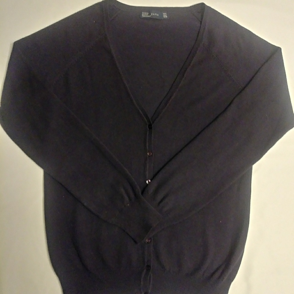 Black Zara Cardigan Size Large